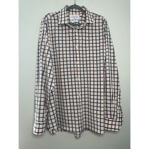 Mizzen‎ and Main Leeward Shirt Mens 2XL Plaid Button Down Performance Stretch